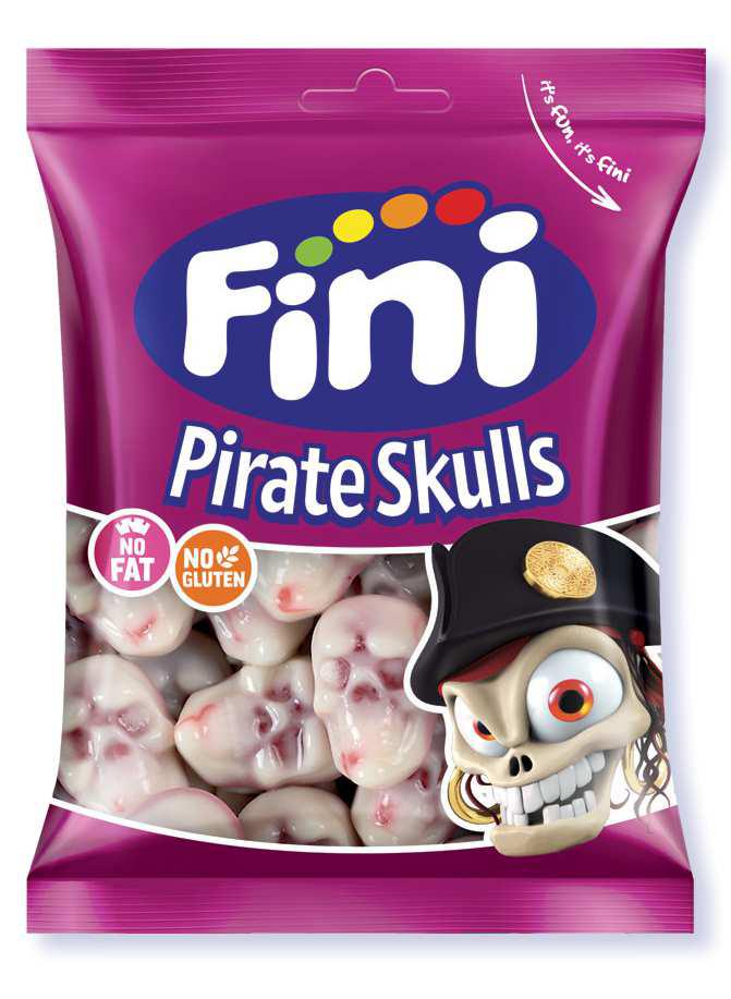 FINI FILLED PIRATE SKULLS (75 G)