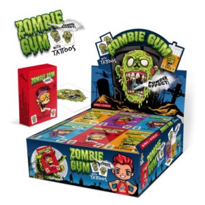 ZOMBIE GUM WITH TATTOOS (35 G)