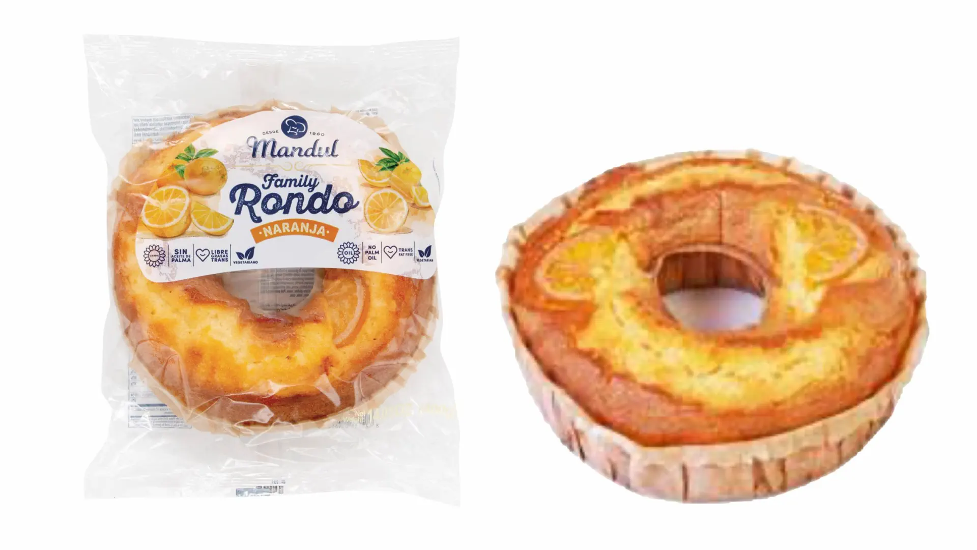 Mandul Rondo 400g narancs