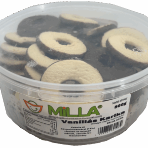 Milla Vödrös Vaniliás karika 500g