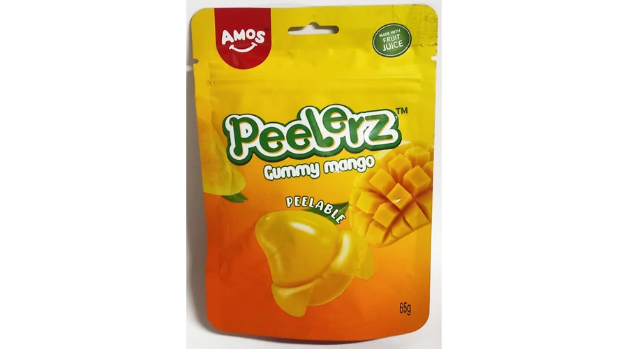Amos Hámozható Mangó Ízű Gumicukor 65g